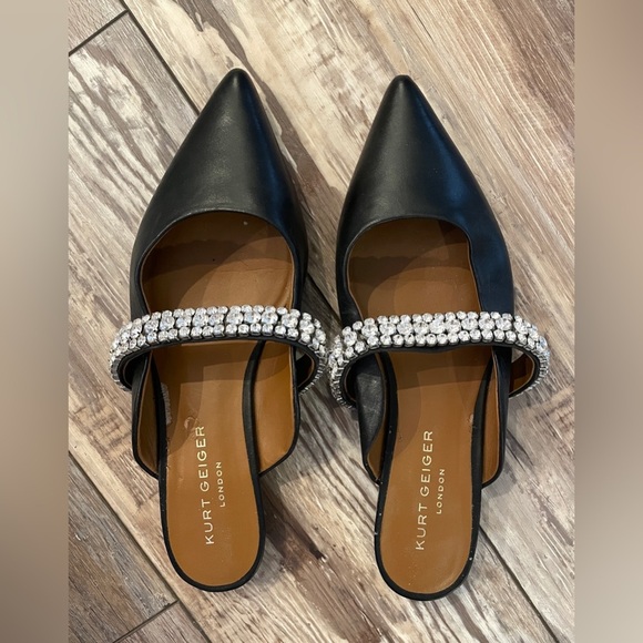 Kurt Geiger London Princely Crystal Embellished Mule - Picture 4 of 12